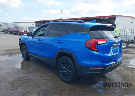 2024 GMC Terrain Fwd Sle from USA, damaged, VIN 3GKALMEG3RL204871